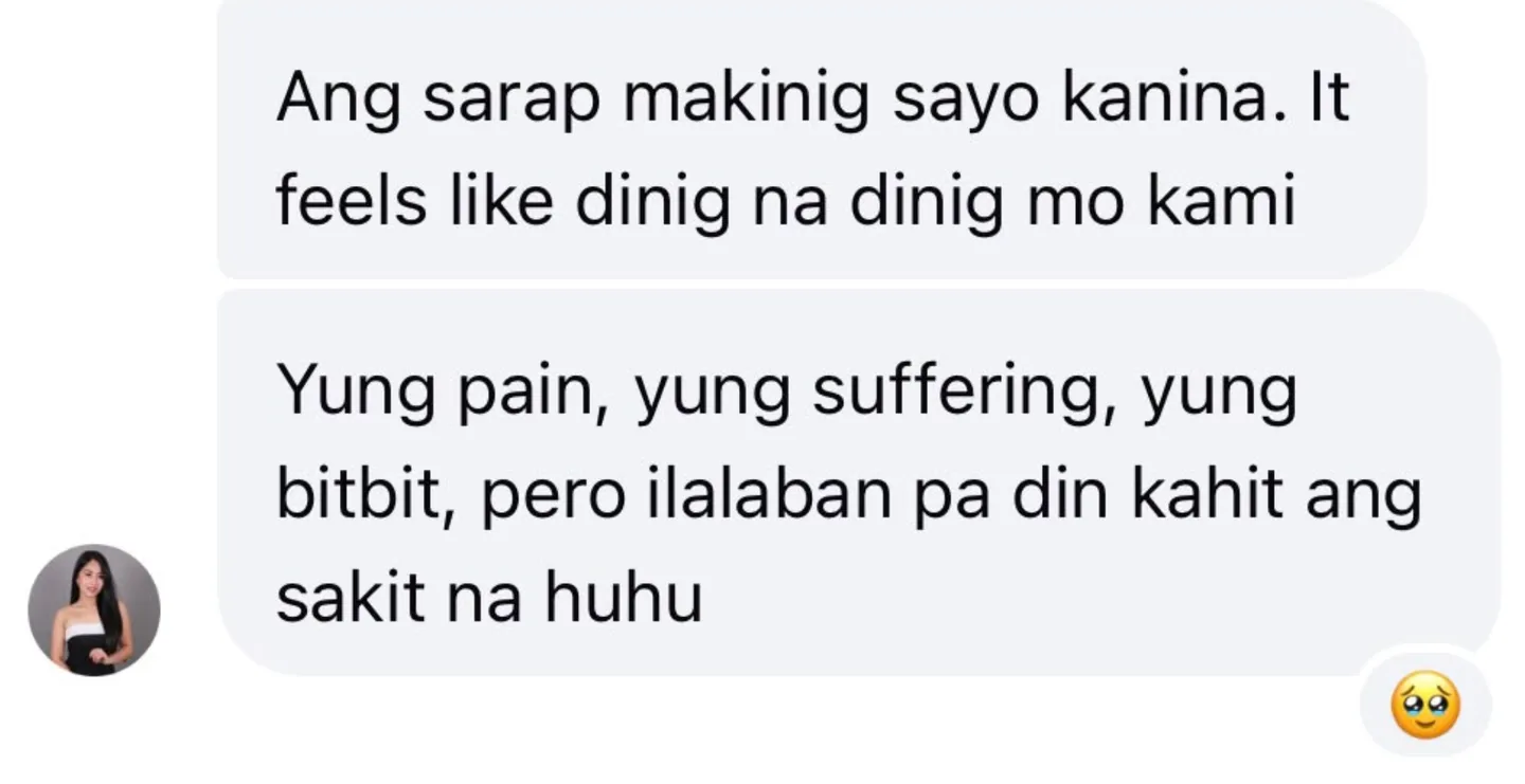 Message from an attendee: it feels like you truly heard us, the pain and the weight we carry